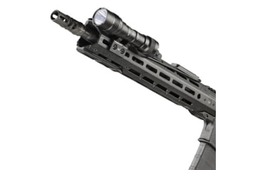 Image of Streamlight ProTac Rail Mount HP-X Pro 800 Lumen Weapon Light, CR123A, with Jack-Cap Tail Cap Switch, M-LOK Mount, Allen Wrench, Black, 89017