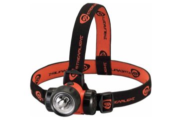 Image of Streamlight Argo Haz-Lo Headlamp, Atex Rated, 90 Lumen White Led, 3 X Aaa Battery, Orange, 61029
