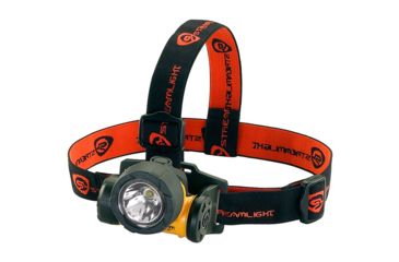 Image of Streamlight Argo Haz-Lo Headlamp, Atex Rated, 90 Lumen White Led, 3 X Aaa Battery, Yellow, 61020