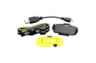 Image of Streamlight Bandit Headlamp w/Head Strap/USB Cord, Yellow, 61700