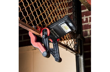Image of Streamlight BearTrap 360 120V AC Rechargeable Work Light with Rotating Body, Black/Red, 61523