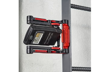 Image of Streamlight BearTrap 360 120V AC Rechargeable Work Light with Rotating Body, Black/Red, 61523
