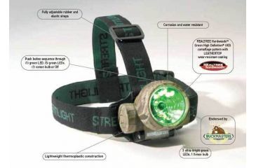 Image of Streamlight Buckmasters Camo Trident LED-Xenon Flashlight Headlamp 61070