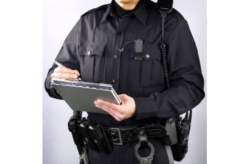 Image of Streamlight ClipMate USB Rechargeable Clip-On Light, Black with White and Red LEDs, USB with 120V AC 61126