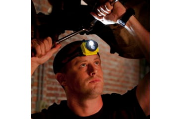 Image of Streamlight Double Clutch USB Headlamp,125 Lumens,Yellow 61600