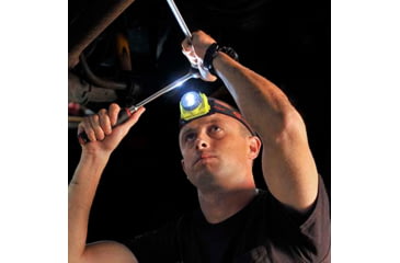 Image of Streamlight Double Clutch USB Headlamp,125 Lumens,Yellow 61600