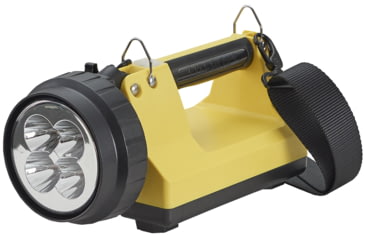 Image of Streamlight E-Spot LiteBox 1500 Lumens Rechargeable Lantern Vehicle Mount System, 12V DC Charge Cord, Direct Wire Rack, Yellow, 45875