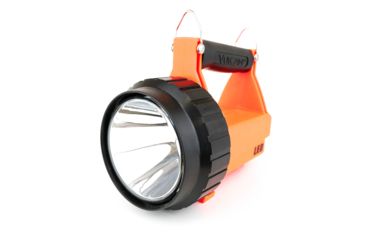 Image of Streamlight Fire Vulcan Rechargeable C4 LED Flashlight, Orange with Vehicle Mount and 12v DC Charger, 44451