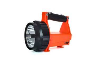 Image of Streamlight Fire Vulcan Rechargeable C4 LED Flashlight, Orange with Vehicle Mount and 12v DC Charger, 44451