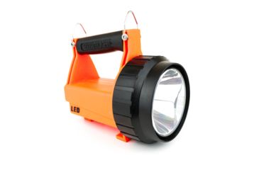 Image of Streamlight Fire Vulcan Rechargeable C4 LED Flashlight, Orange with Vehicle Mount and 12v DC Charger, 44451