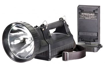 Image of Streamlight H.I.D. LiteBox Searchlight - Rechargeable High Intensity Discharge Flashlight, Standard Charging System w/ 120V AC / 12V DC Charger, Black, 45621