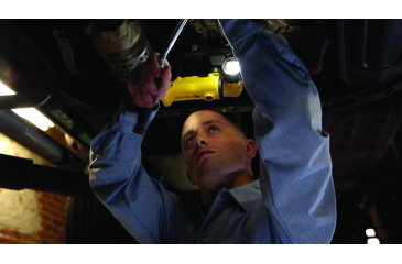 Image of Streamlight Knucklehead Multi-Purpose Worklight, 200 Lumen, Division 2, 100V Ac Charge Cord, Yellow, 90625