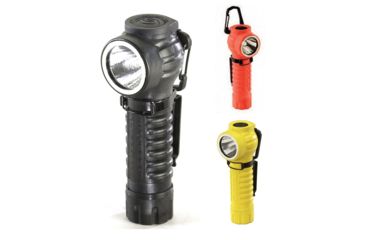 Image of Streamlight PolyTac 90 Hand-Held Tactical LED Flashlight, Black, Orange, Yellow