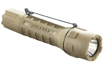 Image of Streamlight PolyTac C4 LED Lithium Polymer Tactical Flashlight with Lithium Batteries - Coyote