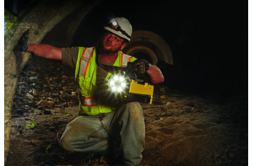 Image of Streamlight Portable Scene Light, Rechargeable, 5300 Lumen, No Charger, Yellow, 45676