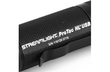Image of Streamlight ProTac HL USB Rechargeable Tactical Flashlight - 850 Lumens, Black 88052