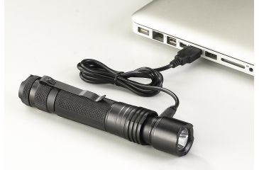 Image of Streamlight ProTac HL USB Rechargeable Tactical Flashlight - 850 Lumens, Black 88052