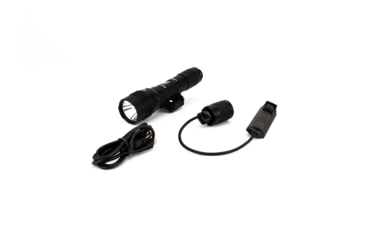 Image of Streamlight ProTac Rail Mount HL-X LED Long Gun Light, 18650 USB Battery, White, 1000 Lumens, Black, 88071