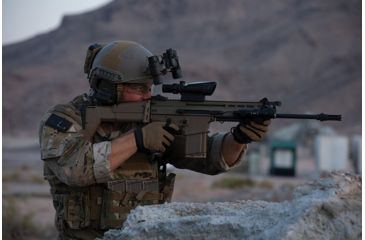 Image of Streamlight ProTac Rail Mount HL-X LED Long Gun Light, 2 CR123A Lithium Batteries, White, 1000 Lumens, Black, 88066