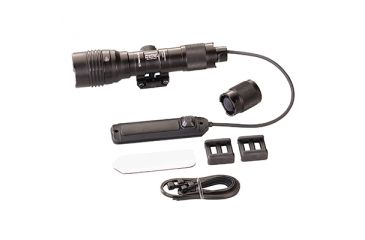 Image of Streamlight ProTac Rail Mount HL-X LED Long Gun Light, 2 CR123A Lithium Batteries, White, 1000 Lumens, Black, 88066