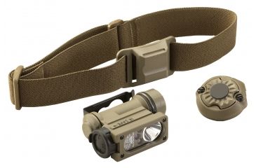 Image of Streamlight Sidewinder Compact II Flashlight, Helmet Mount, Headstrap, Clam Pack 14512