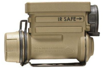 Image of Streamlight Sidewinder Compact II Rescue, 1 AA/CR123A Battery, White/Green/Blue/IR LEDs w/Diffuser, Box, 14534