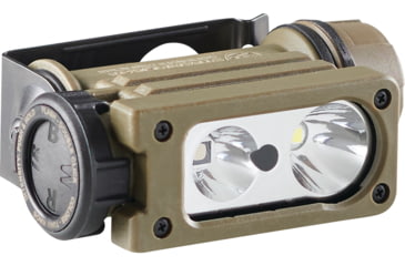 Image of Streamlight Sidewinder Compact III Military Model AA/CR123A 275 Lumens LED Flashlight, Coyote, 14516