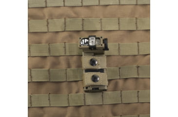 Image of Streamlight Sidewinder LED Hands Free Flashlight, Military Model, White, Red, Blue, IR LEDs, Clam, Coyote, 14072