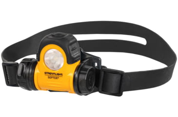 Image of Streamlight Septor AAA 25-200 Lumens LED Headlamp, Yellow, 61052