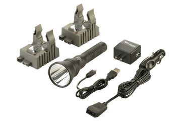 Image of Streamlight Strion HPL High Performance Rechargeable Long Range Flashlight 615 Lumens - 120V AC/12V DC 1 Holder, 74501
