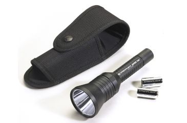 Image of Streamlight Super Tac C4 LED 135 Lumen Flashlight, Black w/ Holster &amp; 2 Lithium Batteries, Box 88700