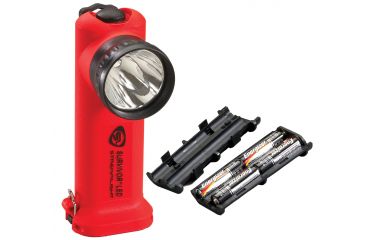 Image of Streamlight Survivor-LED 90540 - orange w/ Alkaline Battery pack