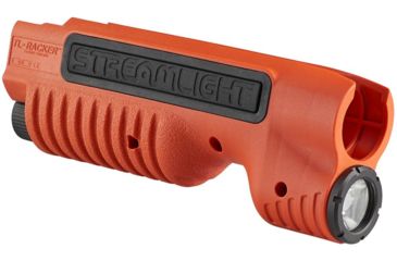 Image of Streamlight TL Racker LED Weapon Light, CR123A, White, 1000 Lumens, Orange, 69611