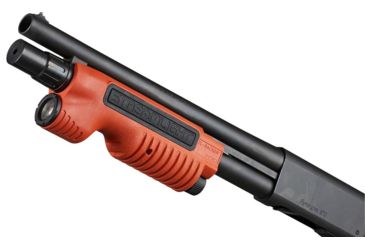 Image of Streamlight TL Racker LED Weapon Light, CR123A, White, 1000 Lumens, Orange, 69611