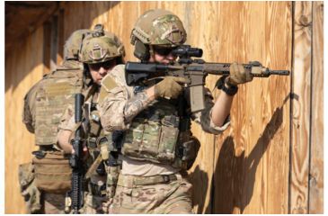 Image of Streamlight TLR-1 HL 1000 Lumen LED Tactical Weapon Light Long Gun Kit, CR123A, White, 1000 Lumens, Flat Dark Earth, 69888