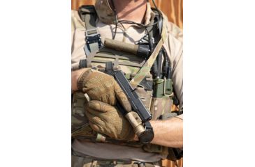 Image of Streamlight TLR-1 HL LED Rail-Mounted Tactical Flashlight, 800 Lumens w/Lithium Batteries, Flat Dark Earth, 69266