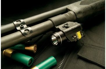 Image of Streamlight TLR-2 HL G Rail LED Mounted Flashlight, CR123A, Green, 1000 Lumens, Black, 69265