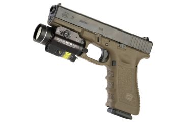 Image of Streamlight TLR-2 HL G Rail Mounted Flashlight with Green Laser - 1000 Lumens, Black 69265