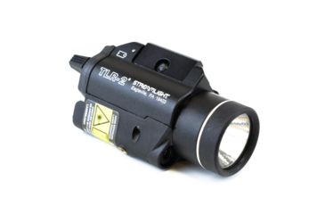 Image of Streamlight TLR-2 Tactical Weapon Flashlight w/ Laser Sight, CR123, Laser Sight , No Strobe, 300 Lumens, Black, 69120