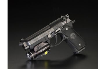 Image of Streamlight TLR-2G LED Rail-Mounted Tactical Light, CR123A, Green/White, 300 Lumens, Black, 69250