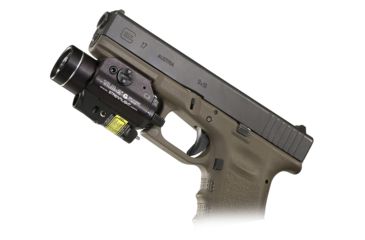 Image of Streamlight TLR-2G LED Rail-Mounted Tactical Light, CR123A, Green/White, 300 Lumens, Black, 69250