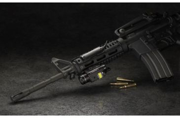 Image of Streamlight TLR-2G LED Rail-Mounted Tactical Light, CR123A, Green/White, 300 Lumens, Black, 69250