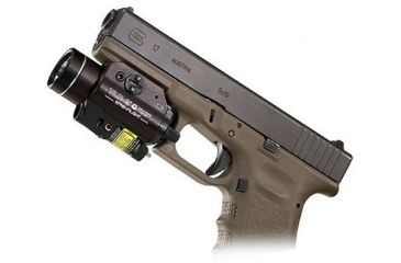 Image of Streamlight TLR-2G LED Rail-Mounted Tactical Light, CR123A, Green/White, 300 Lumens, Black, 69250