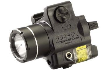 Image of Streamlight TLR-4G Compact Tactical Light, CR2 Lithium Battery, Heckler &amp; Koch USP Compact, 160 Lumens, Black, 69245
