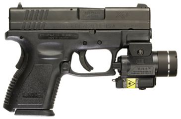 Image of Streamlight TLR-4G Compact Tactical Light, CR2 Lithium, Green, 160 Lumens, Black, 69246