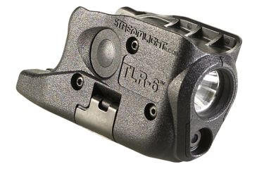 Image of Streamlight TLR-6 Gun Mounted Tactial LED Light, CR1/3N, Glock 26, Glock 27, Glock 33, Red, 100 Lumens, Black, 69272