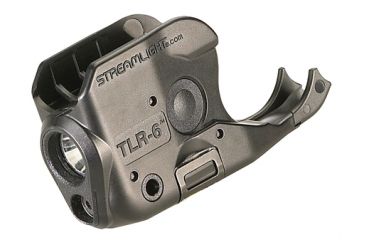 Image of Streamlight TLR-6 Gun Mounted Tactial LED Light, CR1/3N,Sig P238/938, 100 Lumens, Black, 69275