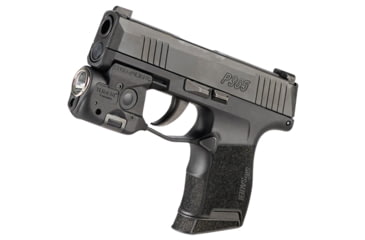 Image of Streamlight TLR-6 HL 300 Lumens LED Weapon Light, Lithium Ion, Black, Glock 43X/48, Red Laser, 69345