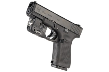 Image of Streamlight TLR-6 HL 300 Lumens LED Weapon Light, Lithium Ion, Black, Glock 43X/48, Red Laser, 69345