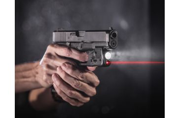 Image of Streamlight TLR-6 Rail GLOCK 19 Weapon Light w/ White LED/Red Laser, Black, 69290